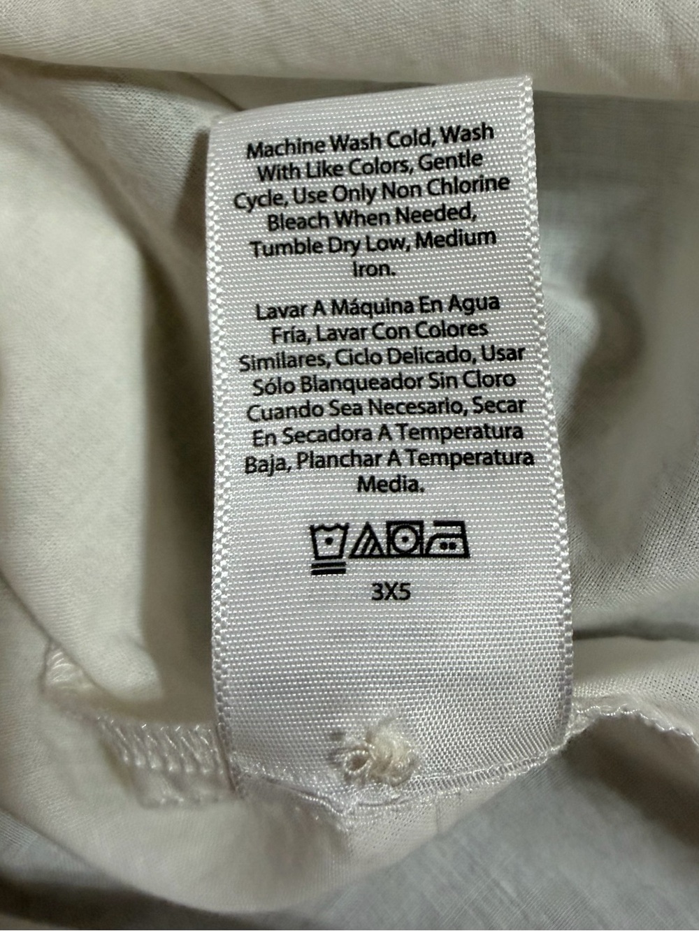 Cream Pintuck Lace-Trim Button Front Blouse
Soft, Feminine - Picture 6 of 10